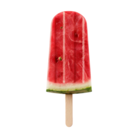 Watermelon Ice Cream on Transparent Background png