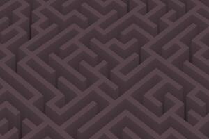 Deep plum geometric pattern with a complex layered zigzag design for a subtle yet impactful visual texture vector