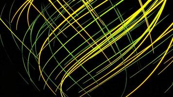Abstract creative line waves, wavy dynamic pattern. Design. Curvy energy narrow stripes moving down isolated on a black background, beautiful spiral. video