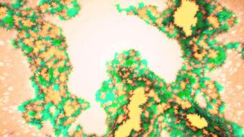 Spreading and transforming stained background. Motion. Concept of art, bright blurred unknown shapes. video