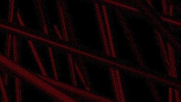Black background.Motion.Bright red lines in 3d move up in abstraction. video
