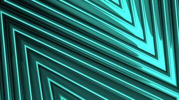 Blue and turquoise abstract. Motion. Beautiful green triangular blurry triangles that make up the pattern and flow to the right side. video
