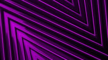 Triangular 3d pattern with metallic texture. Motion. Beautiful pattern with triangular lines on surface. Metal surface with three-dimensional triangular pattern video