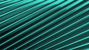 Moving 3d texture with lines and glitter. Motion. Diagonal 3d lines with metallic luster create background with texture. Background with lines and metallic texture video