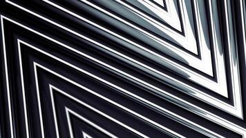 Abstract colorful optical illusion with slowly moving triangular shapes, seamless loop. Motion. Glowing surface with angles. video