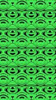 Repeating flowing ornament. Design. Flashing pattern with many repeating elements. Kaleidoscope with simple pattern video