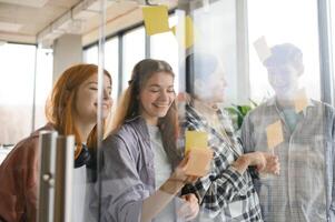 A group of students determines the tasks for the academic year photo