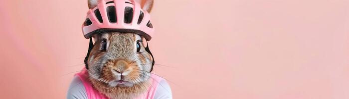 Portrait photography of a cute little animal athlete, smiling cute little parrot in a rhythmic gymnastics outfit with a ribbon on pastel Pale Blue color background, editorial style photo
