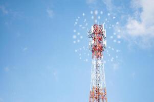 telecommunication mast TV antennas wireless technology photo