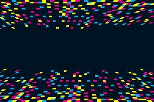 Pixel CMYK. Pixel abstract mosaic background, illustration for website, card, poster. vector