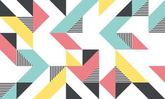 Geometry minimalistic background poster. Abstract pattern design in modern style. vector