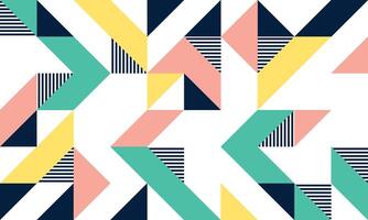 Geometry minimalistic background poster. Abstract pattern design in modern style. vector