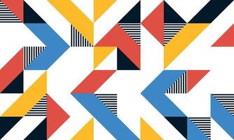 Geometry minimalistic background poster. Abstract pattern design in modern style. vector