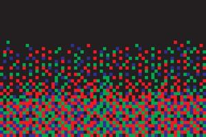 Pixel RGB Seamless Pattern. Pixel abstract mosaic background, illustration for website, card, poster. vector