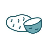 potato icon design template simple and clean vector