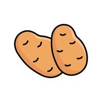 potato icon design template simple and clean vector