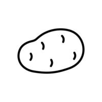 potato icon design template simple and clean vector