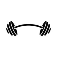 dumbbell icon design template simple and clean vector