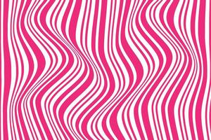 simple abstract hot pink color vertical line wavy pattern art pink and white lines on a pink background vector