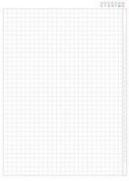 A4 standard Blank form grid table paper and Monthly planner on white background vector