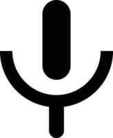 microphone icon, symbol art design vector