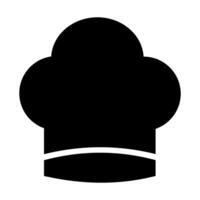 Cook chef hat icon isolate on white background. vector