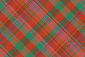 Tartan or plaid winter color pattern. vector