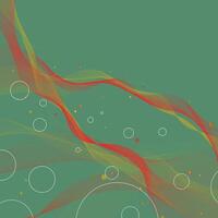 Abstract gradient wavy lines background. illustration. vector