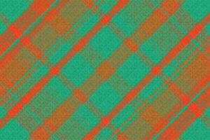 Tartan plaid pattern with texture. vector