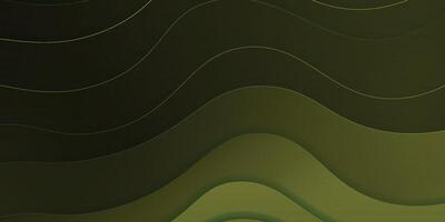 Gradient wavy shadows background. vector