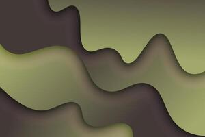 Gradient wavy shape background. vector