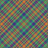 Tartan plaid pattern with texture. vector