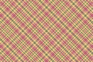 Tartan plaid pattern with texture. vector
