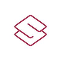 letter s logo design icon element for business or initial vector