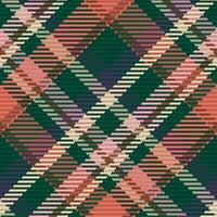 Seamless pattern of scottish tartan plaid. Repeatable background with check fabric texture. backdrop striped textile print. vector