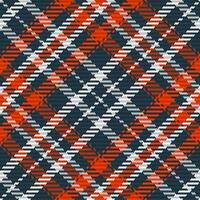 Seamless pattern of scottish tartan plaid. Repeatable background with check fabric texture. backdrop striped textile print. vector