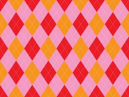 Argyle pattern seamless. Fabric texture background. Classic argill ornament vector