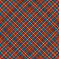 Plaid seamless pattern. background of textile ornament. Flat fabric design. vector