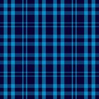 Tartan plaid pattern in blue. Print fabric texture seamless. Check background. vector