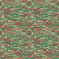 Chinese cloud or river seamless pattern . Traditional Asian background witrh abstract design. vector