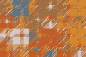 Modern glitch background. Color geometric abstract pattern . vector