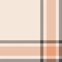 Plaid check pattern. Seamless fabric texture. Tartan textile print. vector