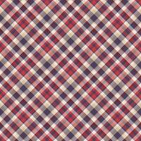 Plaid seamless pattern. background of textile ornament. Flat fabric design. vector