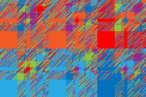 Modern glitch background. Color geometric abstract pattern . vector