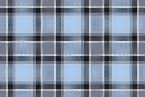 Plaid background, check seamless pattern in blue. fabric texture for textile print, wrapping paper, gift card or wallpaper. vector