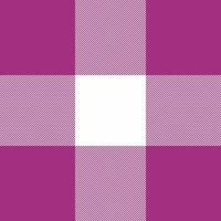 Winter background texture, seasonal check fabric seamless. Pop pattern textile plaid tartan in pink and white colors. vector