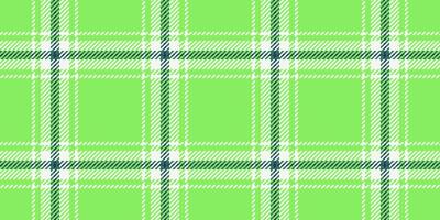 Goose textile background, gorgeous plaid texture fabric. Stylish seamless check tartan pattern in green and white colors. vector