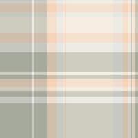 Underwear tartan seamless fabric, part plaid texture pattern. Subtle textile background check in light and pastel grey colors. vector