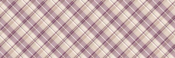 Spanish fabric check plaid, upscale pattern textile. Color background seamless tartan texture in light and pastel colors. vector