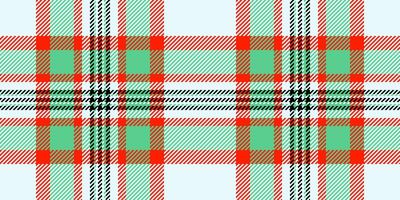 Real pattern seamless, veil background plaid fabric. Poncho check texture textile tartan in light and green colors. vector
